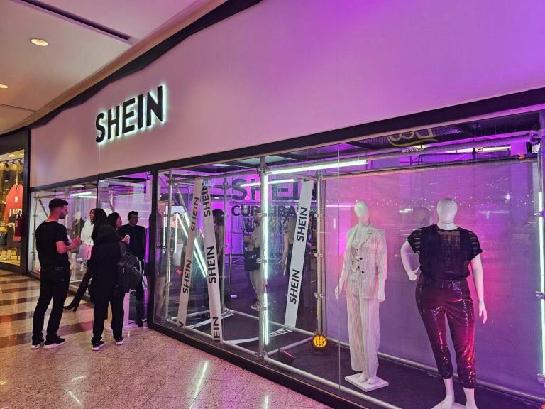 Pop-up Shein em Curitiba