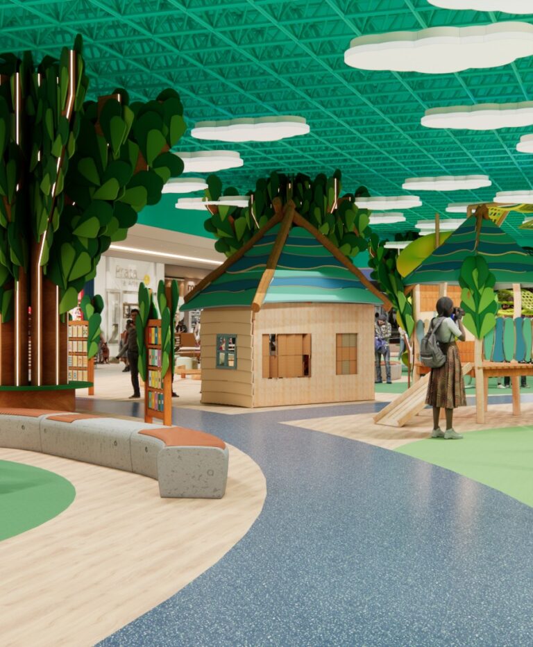 Projeto de Parque Infantil em Shopping: Parque Encantado do Eco Valle Shopping, Lorena