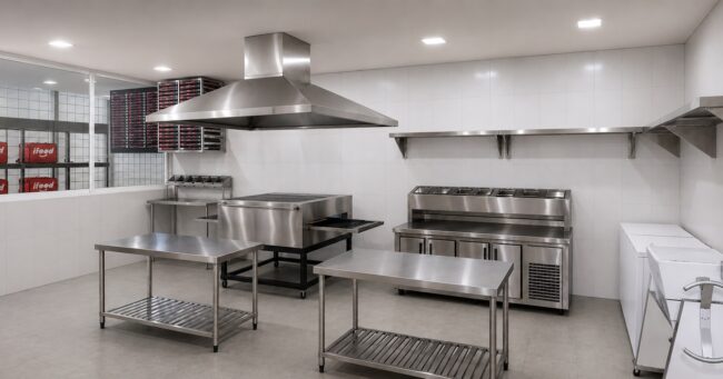 Render da pizzaria O Forno na Tijuca, vista 12 — projeto Unpack Design