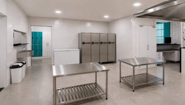Render da pizzaria O Forno na Tijuca, vista 13 — projeto Unpack Design